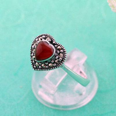 Marcasite silver Ring